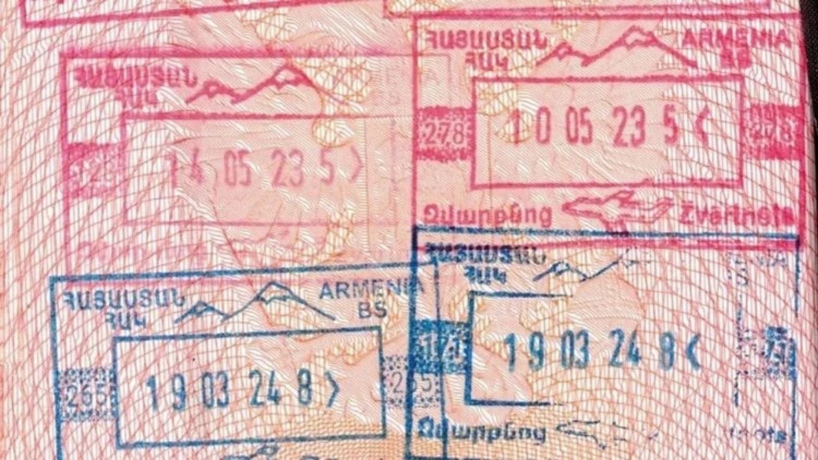 Ermenistan pasaport damgasından Ağrı Dağı’nı çıkarıyor