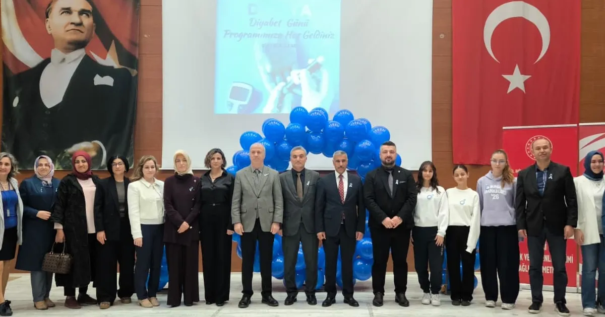 Bursa’da Diyabet Günü için farkındalık programı düzenlendi