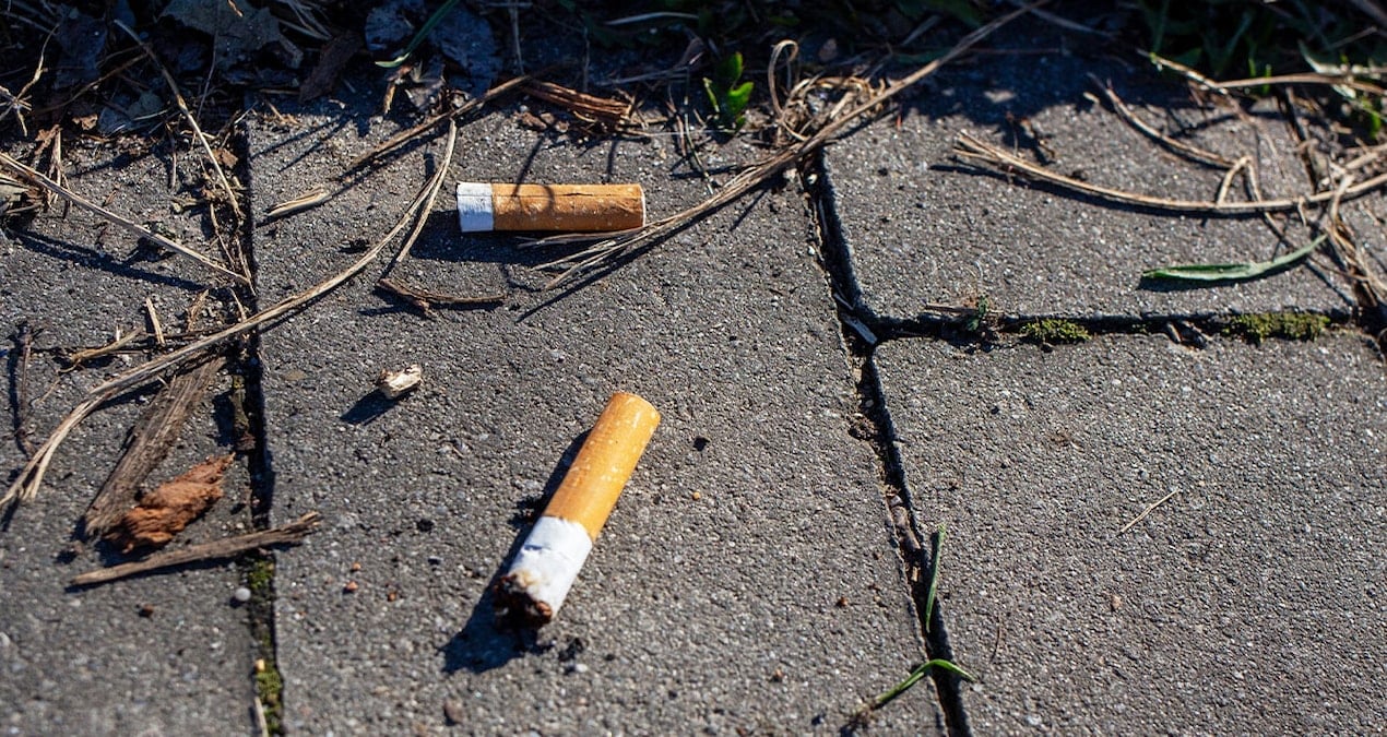 Sigara izmariti atana eşi benzeri görülmemiş ceza