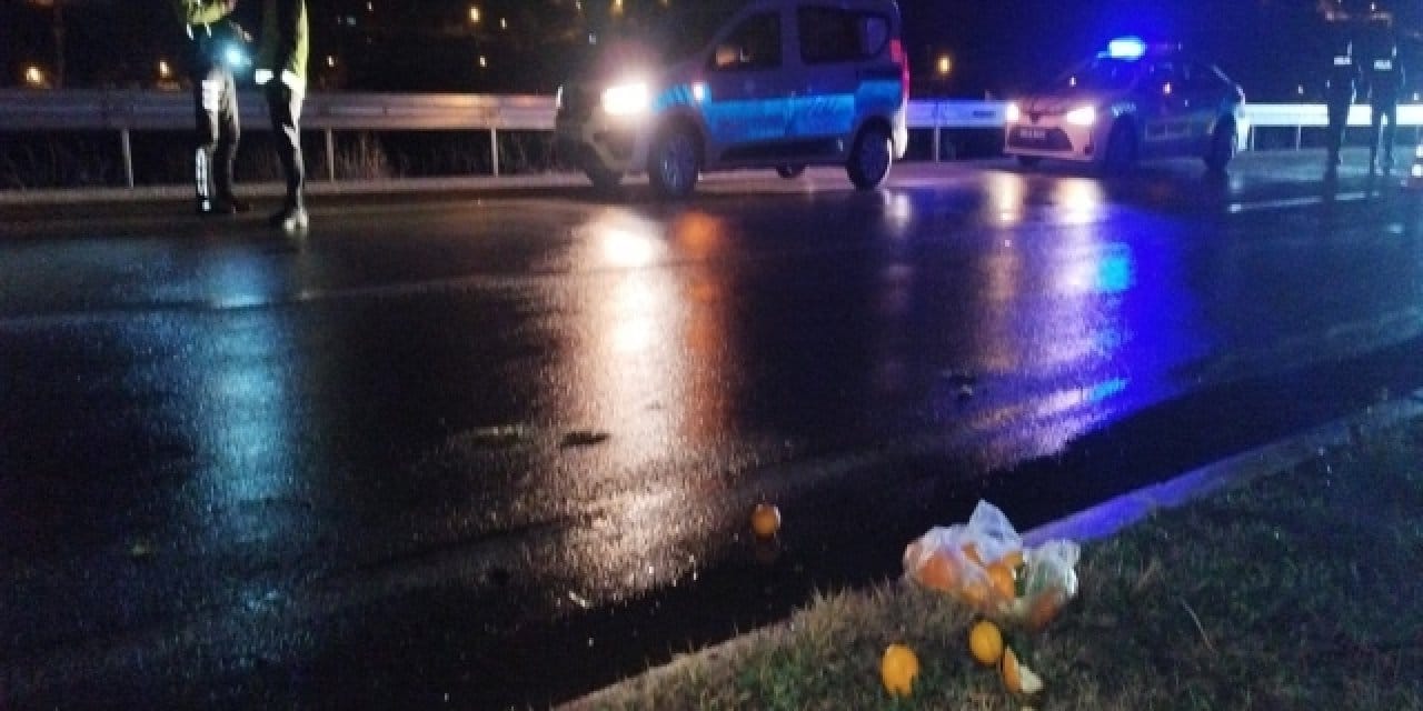 Tokat’ta otomobil yayaya çarptı: 1 ölü